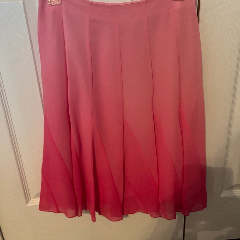 Pink skirt